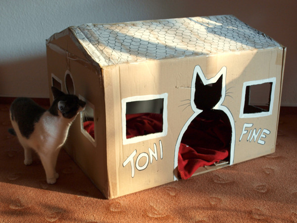 Best ideas about DIY Cardboard Cat House
. Save or Pin Handmade Cat Bed Ideas DIY Pet Furniture Now.