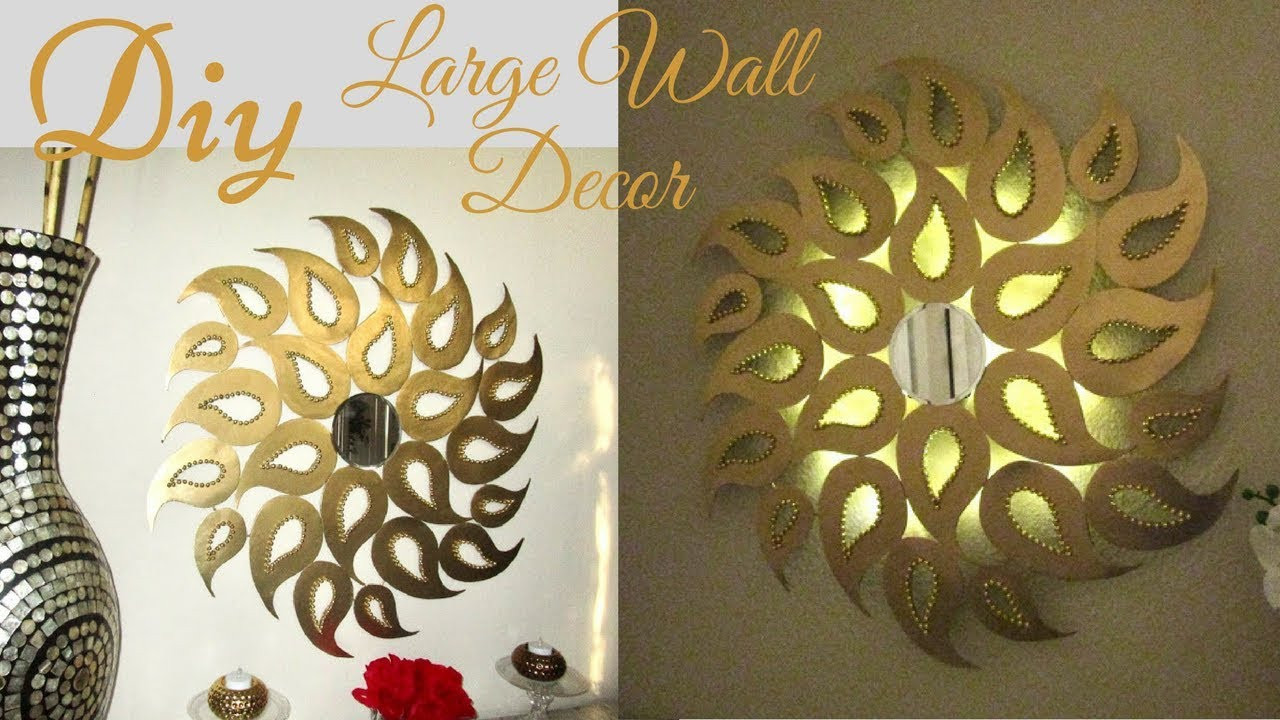 Best ideas about DIY Cardboard Wall Art
. Save or Pin Diy Wall Decor with Lighting using Cardboard Now.