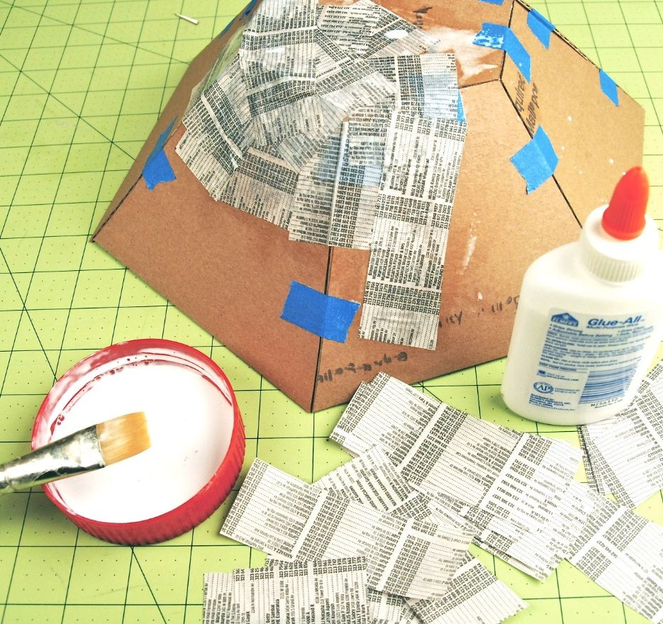 Best ideas about DIY Cardboard Wall Art
. Save or Pin Diy Cardboard Display Bowl Template & Tutorial Now.