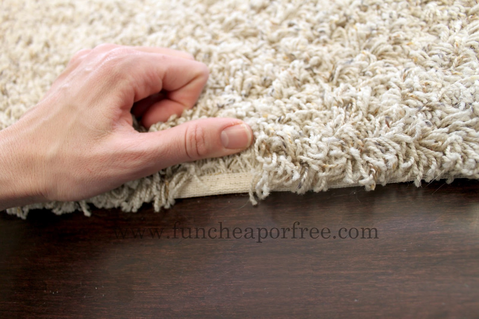 Best ideas about DIY Carpet Binding
. Save or Pin How to make an area rug out of remnant carpet Fun Cheap Now.