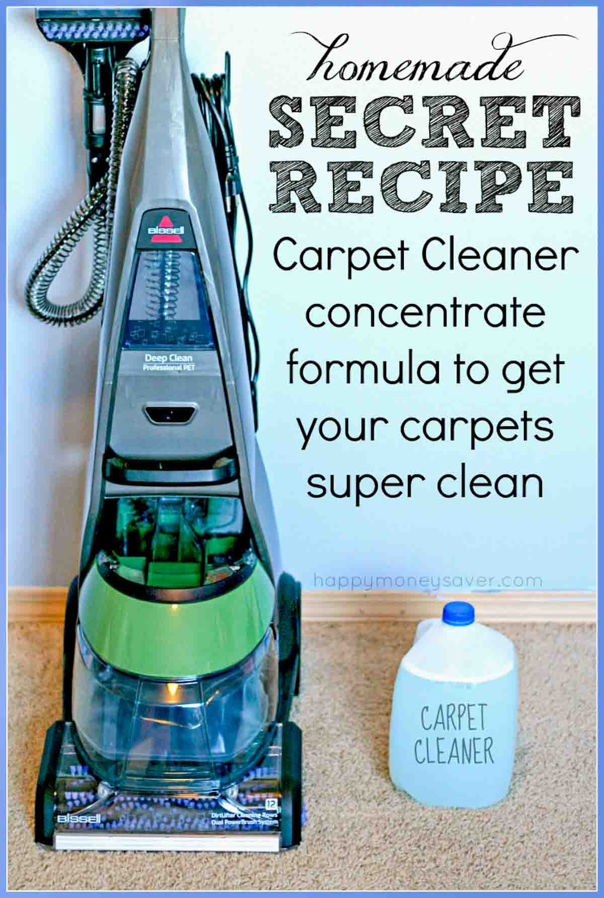 Best ideas about DIY Carpet Cleaner
. Save or Pin The Best EVER Homemade Carpet Cleaner for Machines Now.
