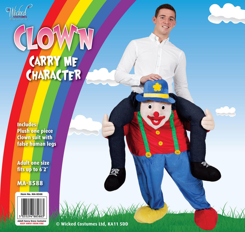 Best ideas about DIY Carry Me Costume
. Save or Pin Carry Me Circus Clown Adult Funny Macot Costume Now.
