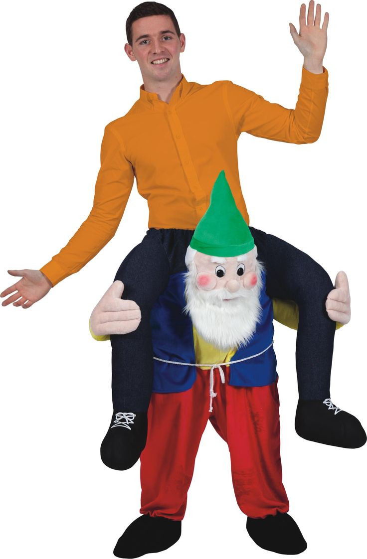 Best ideas about DIY Carry Me Costume
. Save or Pin Adult Carry Me Gnome Costume Halloween Now.
