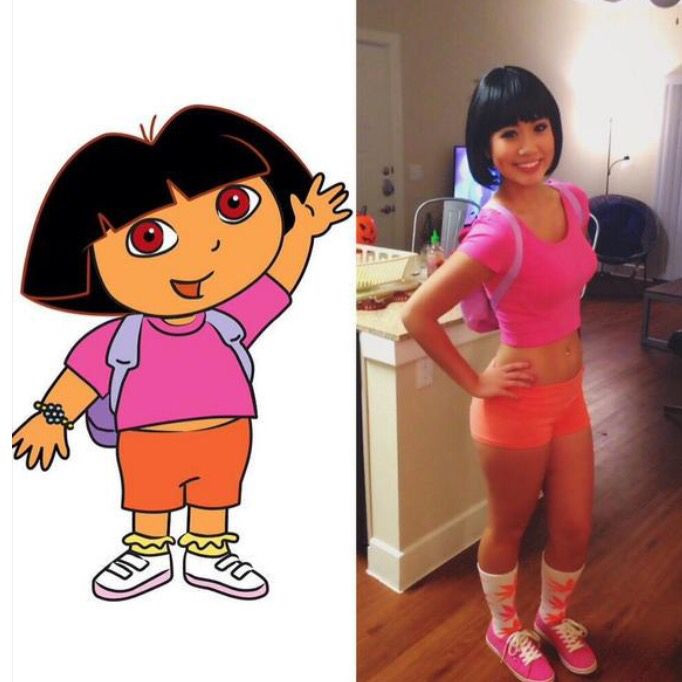 Best ideas about DIY Cartoon Character Costume
. Save or Pin Best 25 Dora costume ideas on Pinterest Now.