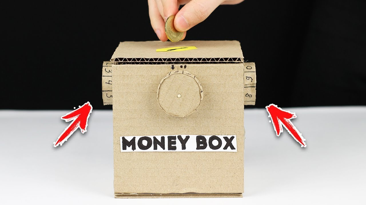 Best ideas about DIY Cash Box
. Save or Pin How to Make Safe Coin Box with Password from Cardboard Now.