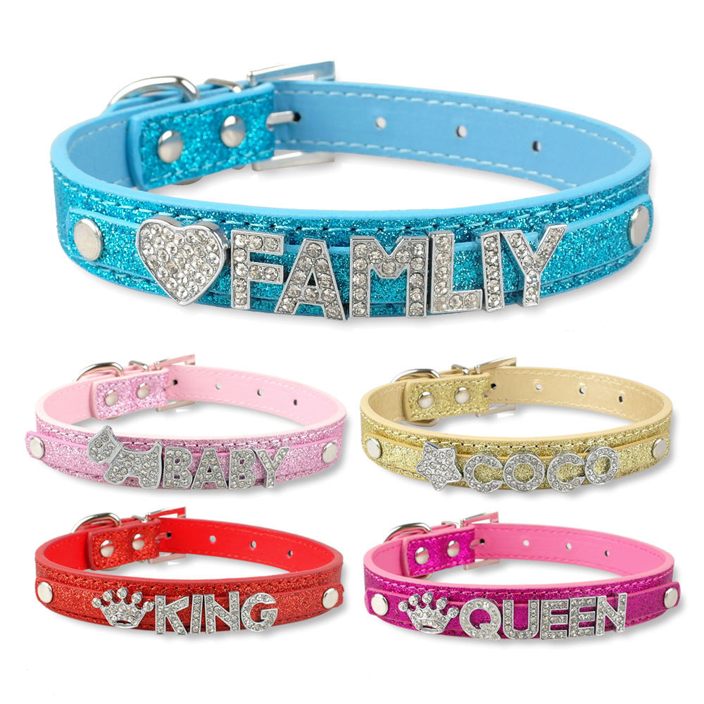 Best ideas about DIY Cat Collar
. Save or Pin DIY Pet Collar Bling Letters Rhinestone Leather Now.