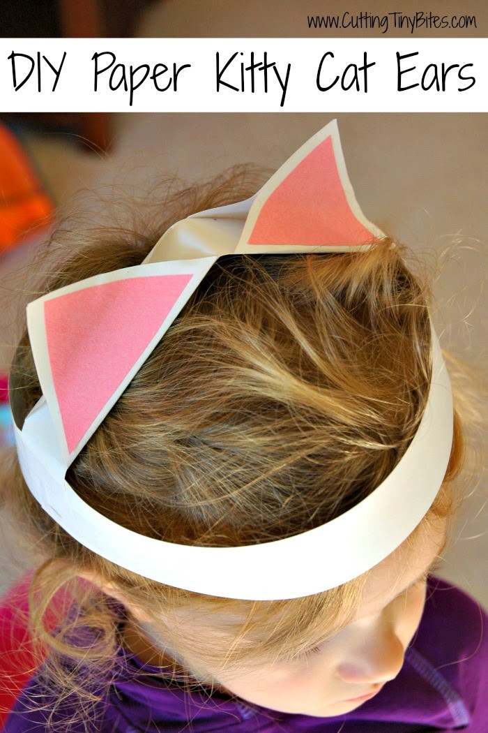 Best ideas about DIY Cat Ears
. Save or Pin DIY Paper Kitty Cat Ears Now.