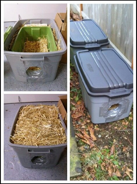 Best ideas about DIY Cat Houses Outdoor
. Save or Pin 1000 images about Feral cat shelters on Pinterest Now.