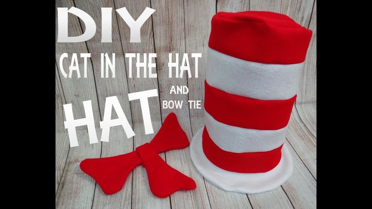 Best ideas about DIY Cat In The Hat Hat
. Save or Pin DIY "CAT IN THE HAT" Hat and Bow Now.