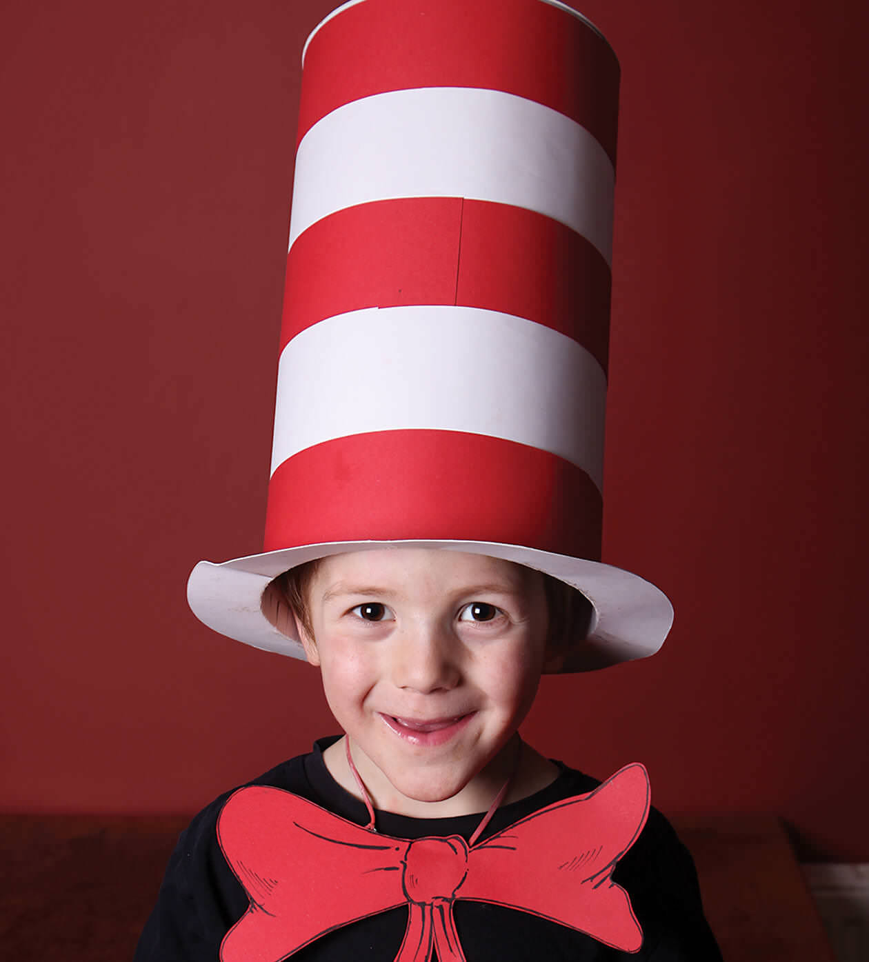 Best ideas about DIY Cat In The Hat Hat
. Save or Pin How to Make a Kid s Cat in the Hat Costume with Pop Up Cats Now.