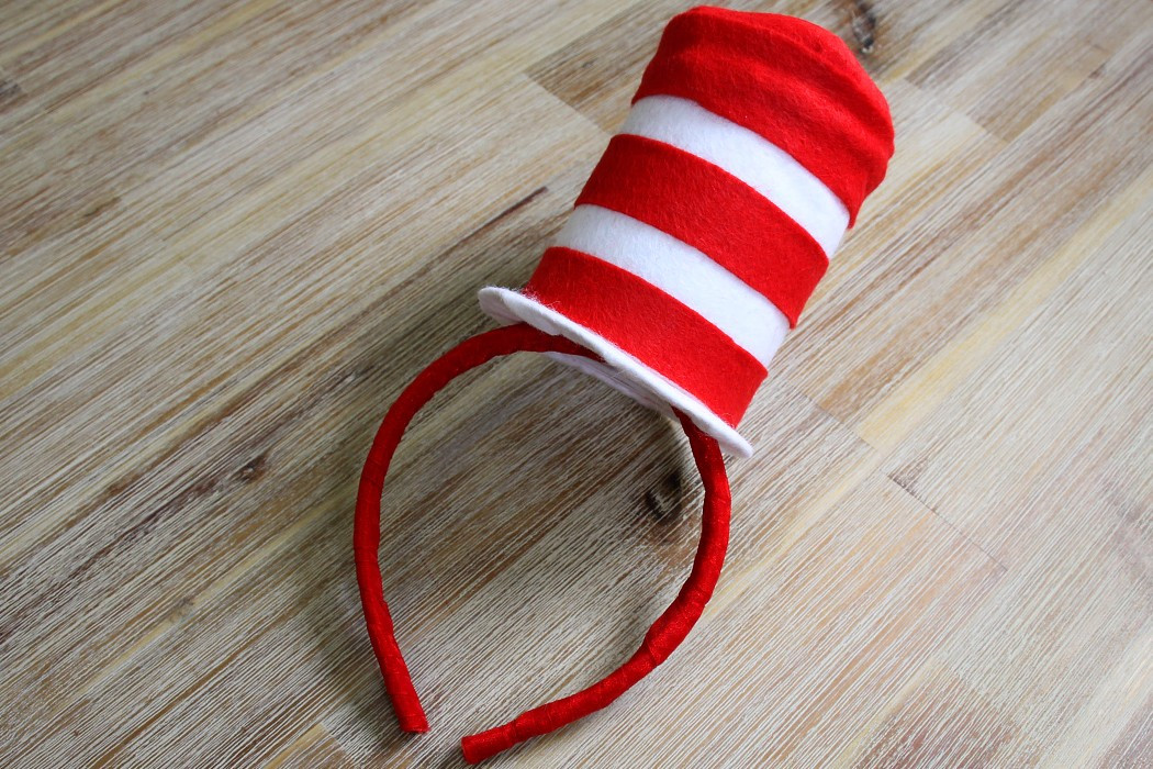 Best ideas about DIY Cat In The Hat Hat
. Save or Pin DIY Cat in the Hat Costume Mini Top Hat Now.