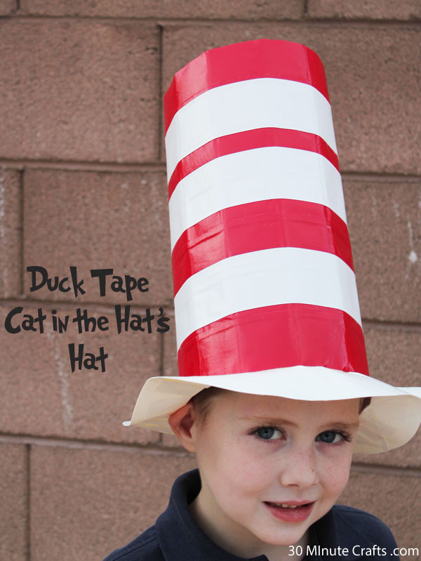 Best ideas about DIY Cat In The Hat Hat
. Save or Pin 40 Easy DIY Duct Tape Crafts Instructions Now.