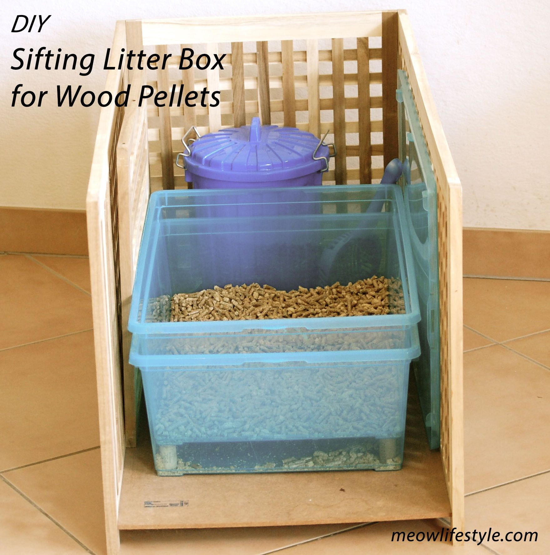 Best ideas about DIY Cat Litter Box
. Save or Pin DIY wood pellet litter box DIY Pet Care Now.