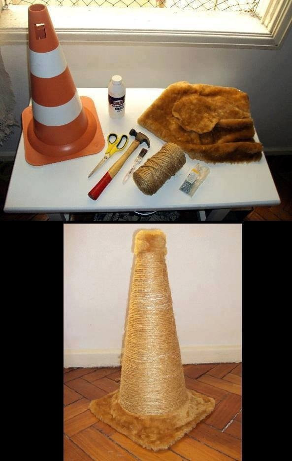 Best ideas about DIY Cat Scratching Post
. Save or Pin DIY Kitty Scratching Post Now.