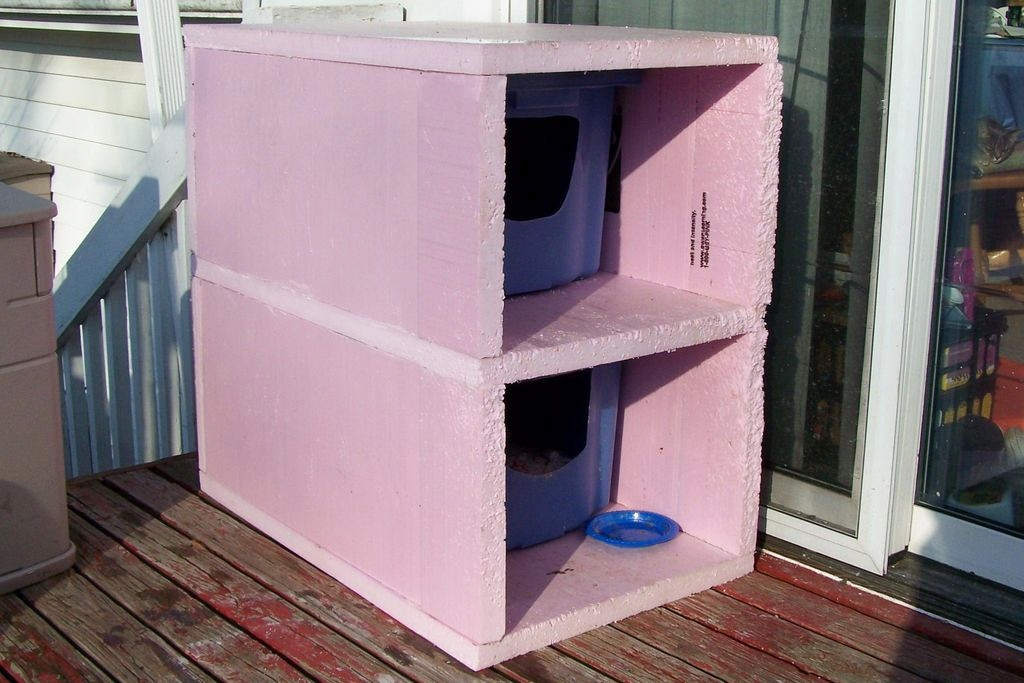 Best ideas about DIY Cat Shelter
. Save or Pin DIY Outdoor Cat Condo petdiys Now.