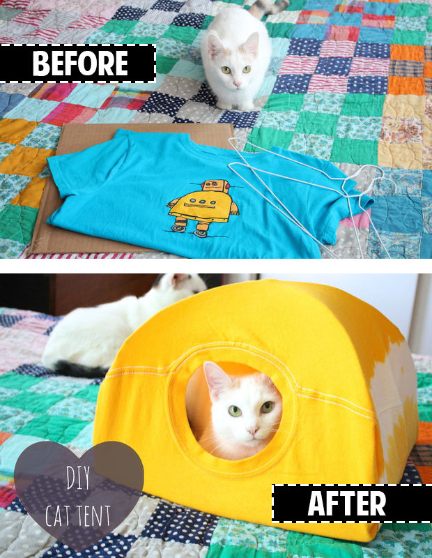 Best ideas about DIY Cat Tent
. Save or Pin The Bouncy Mutt DIY Cat Tent Yes Now.