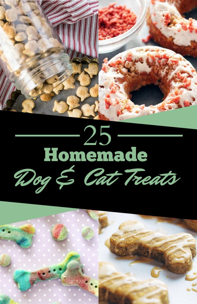 Best ideas about DIY Cat Treats
. Save or Pin 25 Homemade Dog and Cat Treats Now.
