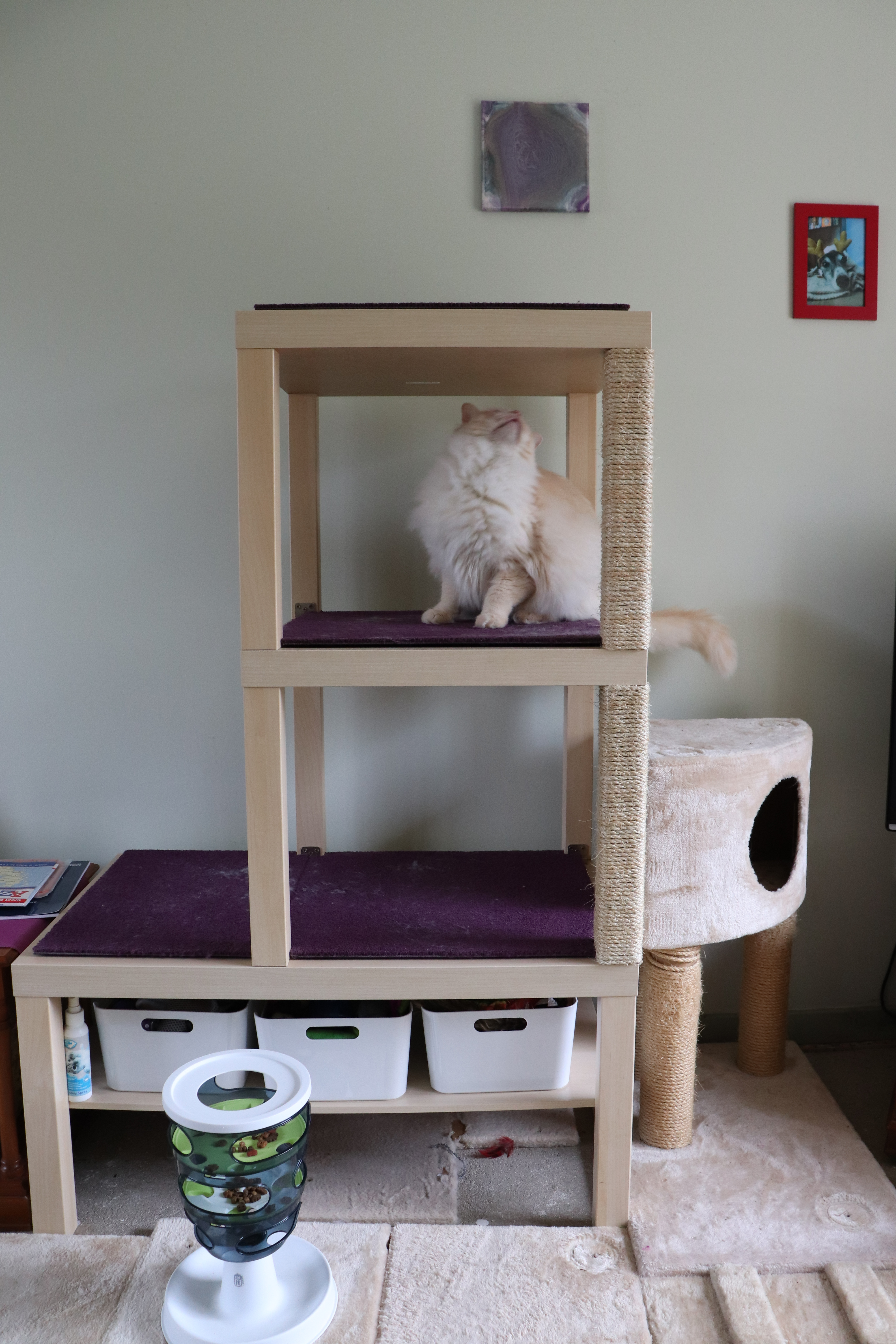 Best ideas about DIY Cat Tree Ikea
. Save or Pin Ikea Furniture Hack Reader Makes a Custom DIY Cat Tree Now.