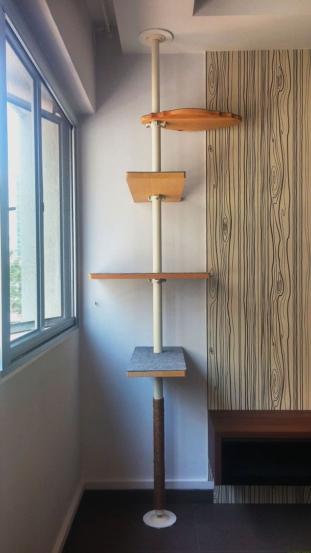 Best ideas about DIY Cat Tree Ikea
. Save or Pin diy cat tree with ikea stolmen pole … Now.