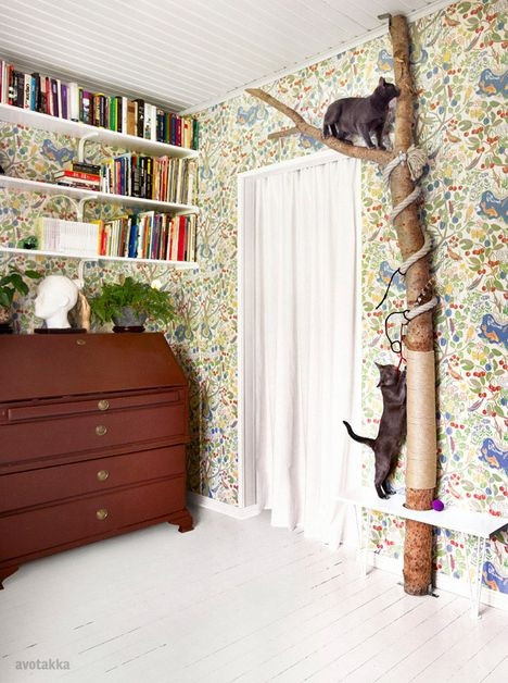Best ideas about DIY Cat Tree
. Save or Pin Cat Tree DIY Branch Homemade for Cats Now.