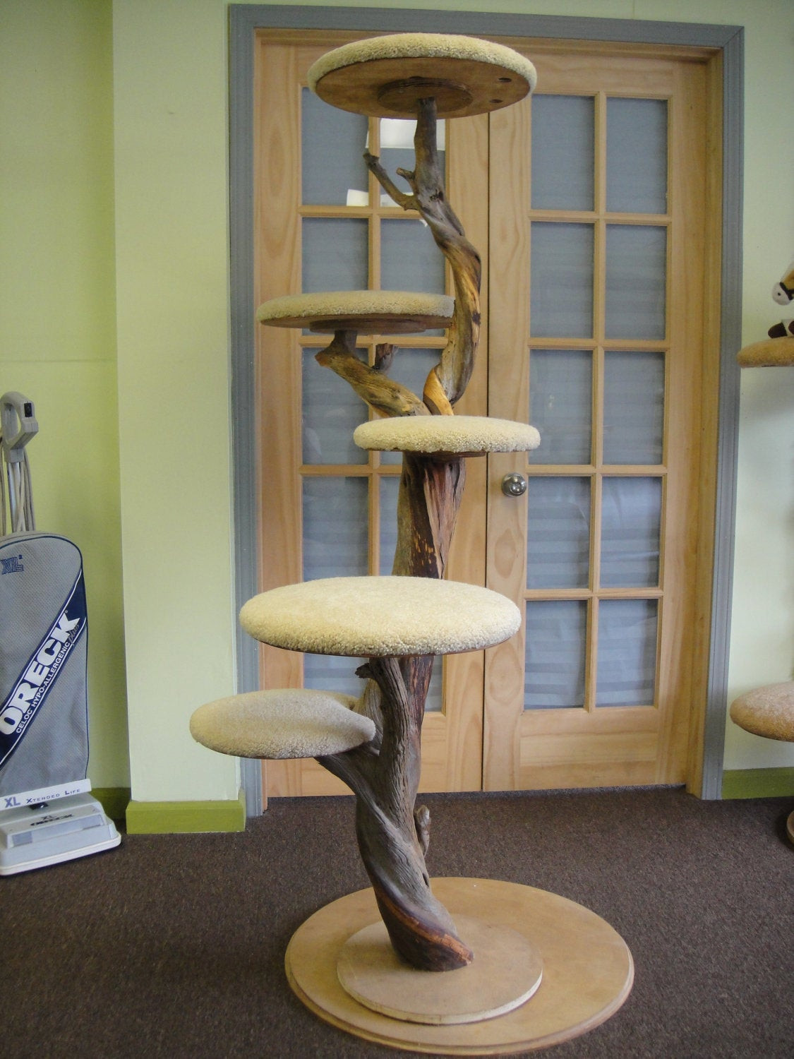 Best ideas about DIY Cat Tree
. Save or Pin Hand crafted one of a kind Cat Tree Now.