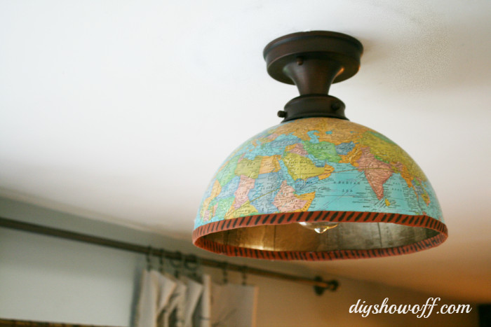 Best ideas about DIY Ceiling Light Covers
. Save or Pin DIY Globe Light FixtureDIY Show f ™ – DIY Decorating and Now.