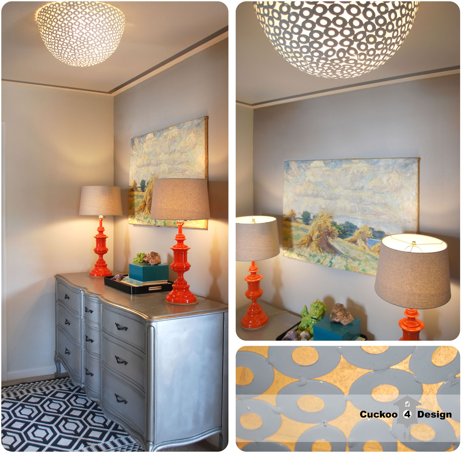 Best ideas about DIY Ceiling Light Fixture
. Save or Pin HomeGoods clearance bowl as DIY ceiling fixture Now.