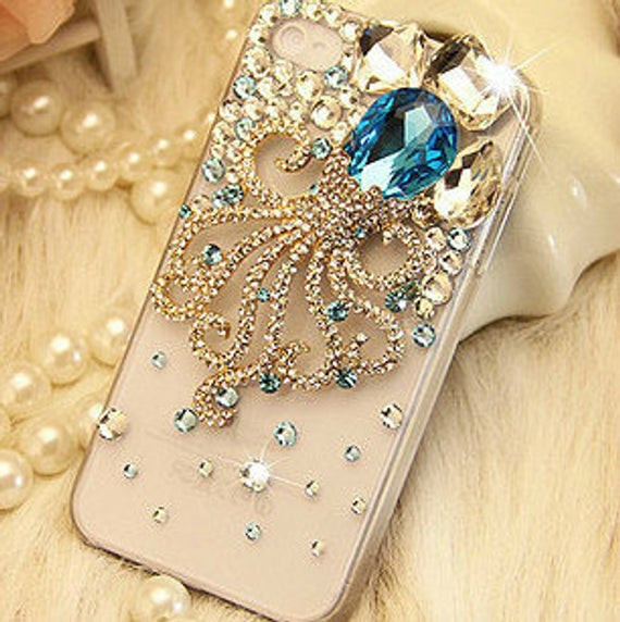 Best ideas about DIY Cell Phone Case
. Save or Pin Items similar to Gemstone Octopus DIY phone case set DIY Now.