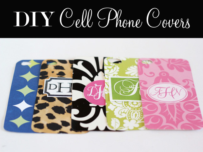 Best ideas about DIY Cell Phone Case
. Save or Pin DIY Monogrammed Cell Phone Covers Now.