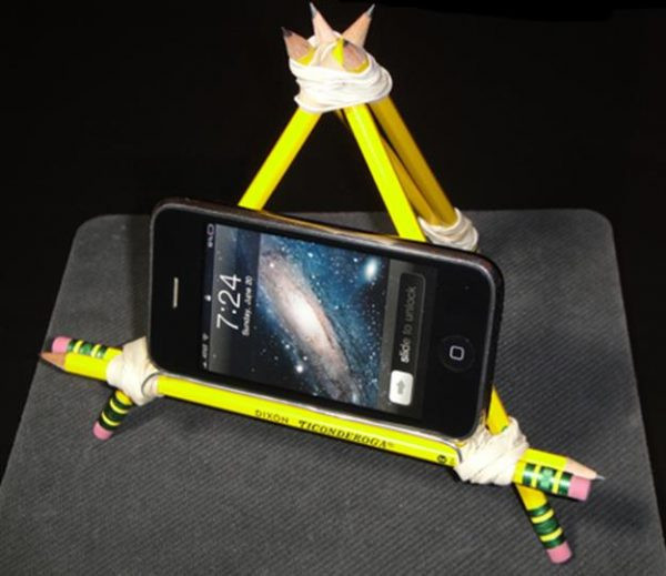 Best ideas about DIY Cell Phone Stands
. Save or Pin 12 Creative diy cell phone holders Little Piece Me Now.