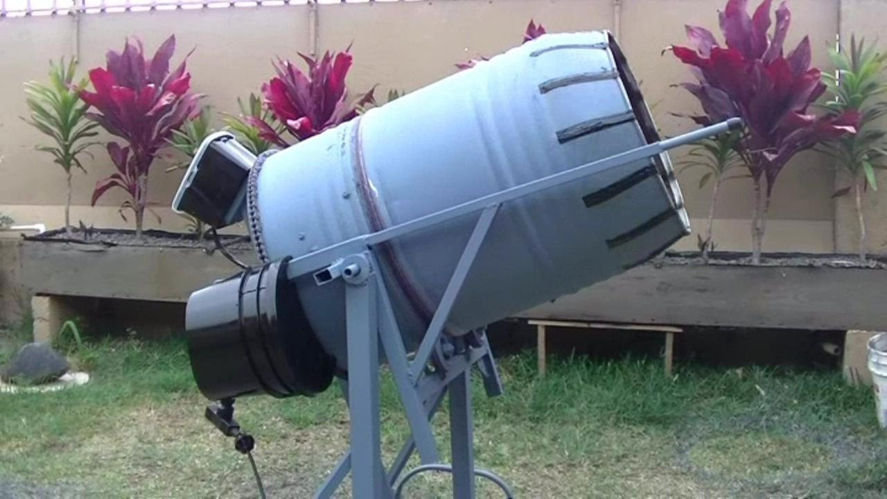 Best ideas about DIY Cement Mixer
. Save or Pin How to build a 55 gal concrete mixer Now.