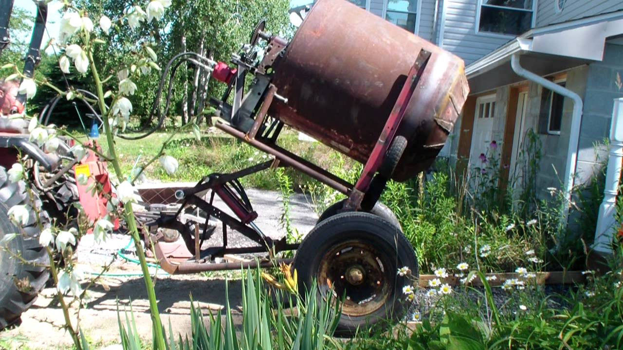 Best ideas about DIY Cement Mixer
. Save or Pin Home made cement mixer finished Now.
