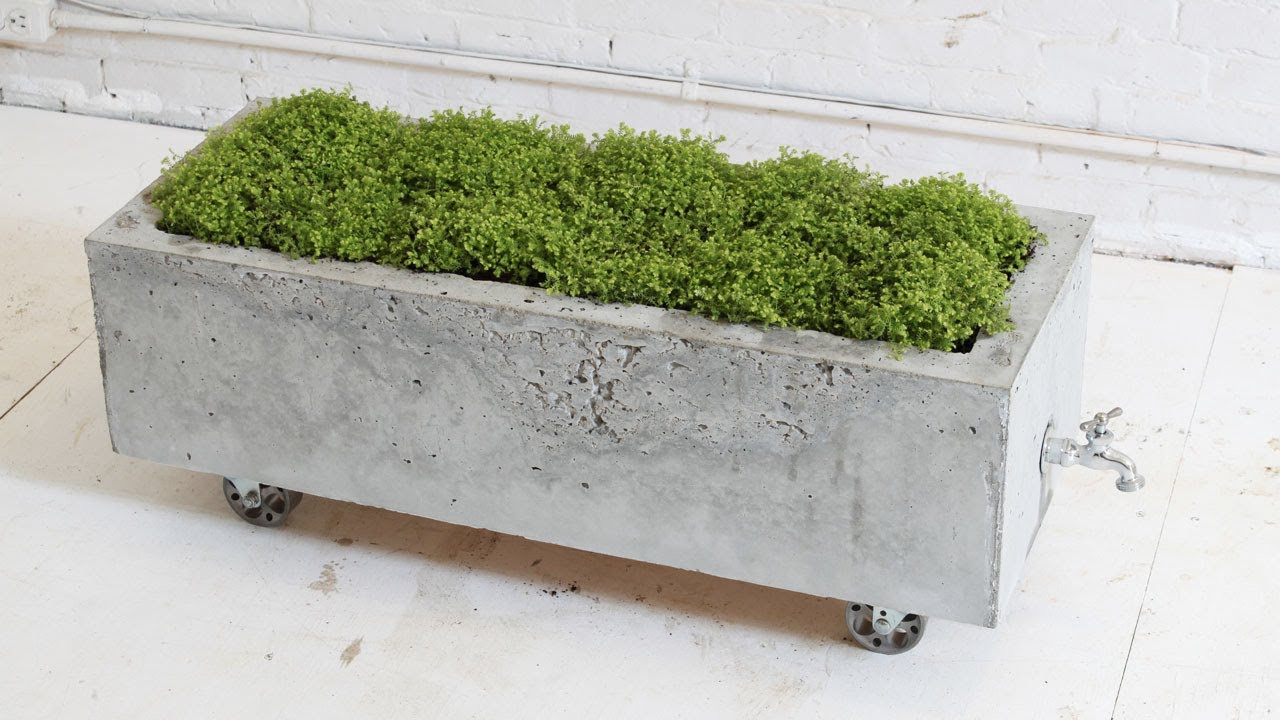 Best ideas about DIY Cement Planters
. Save or Pin DIY Concrete Planter Episode 16 HomeMade Modern Now.