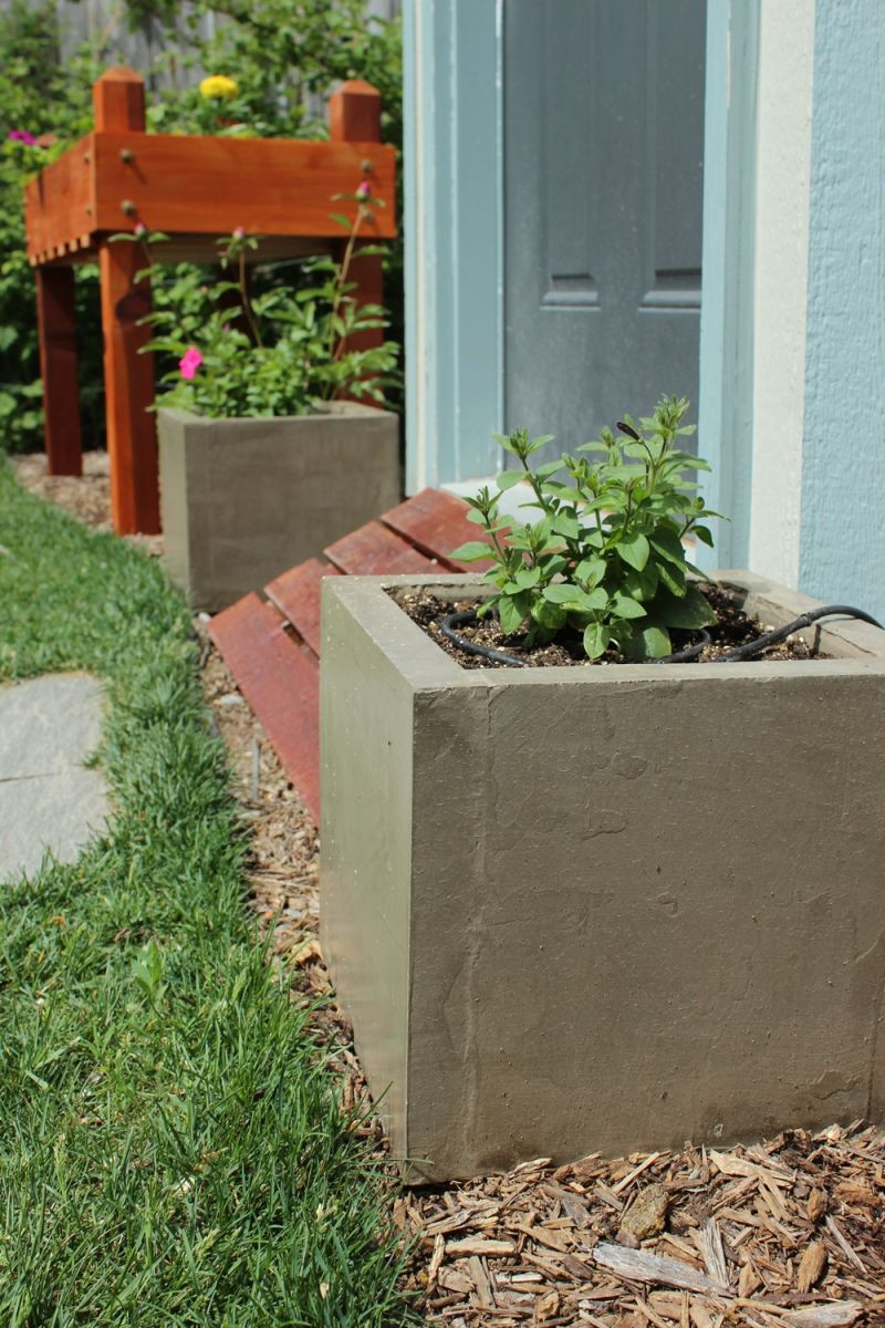 Best ideas about DIY Cement Planters
. Save or Pin DIY Modern Minimal Concrete Planter Boxes Now.