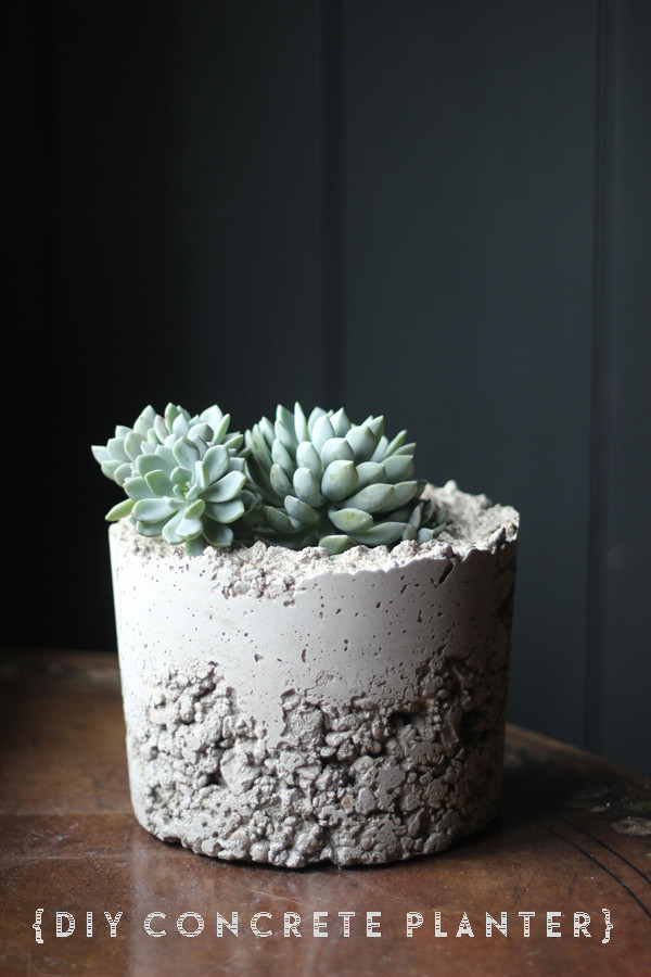 Best ideas about DIY Cement Planters
. Save or Pin Make it DIY concrete planters Now.