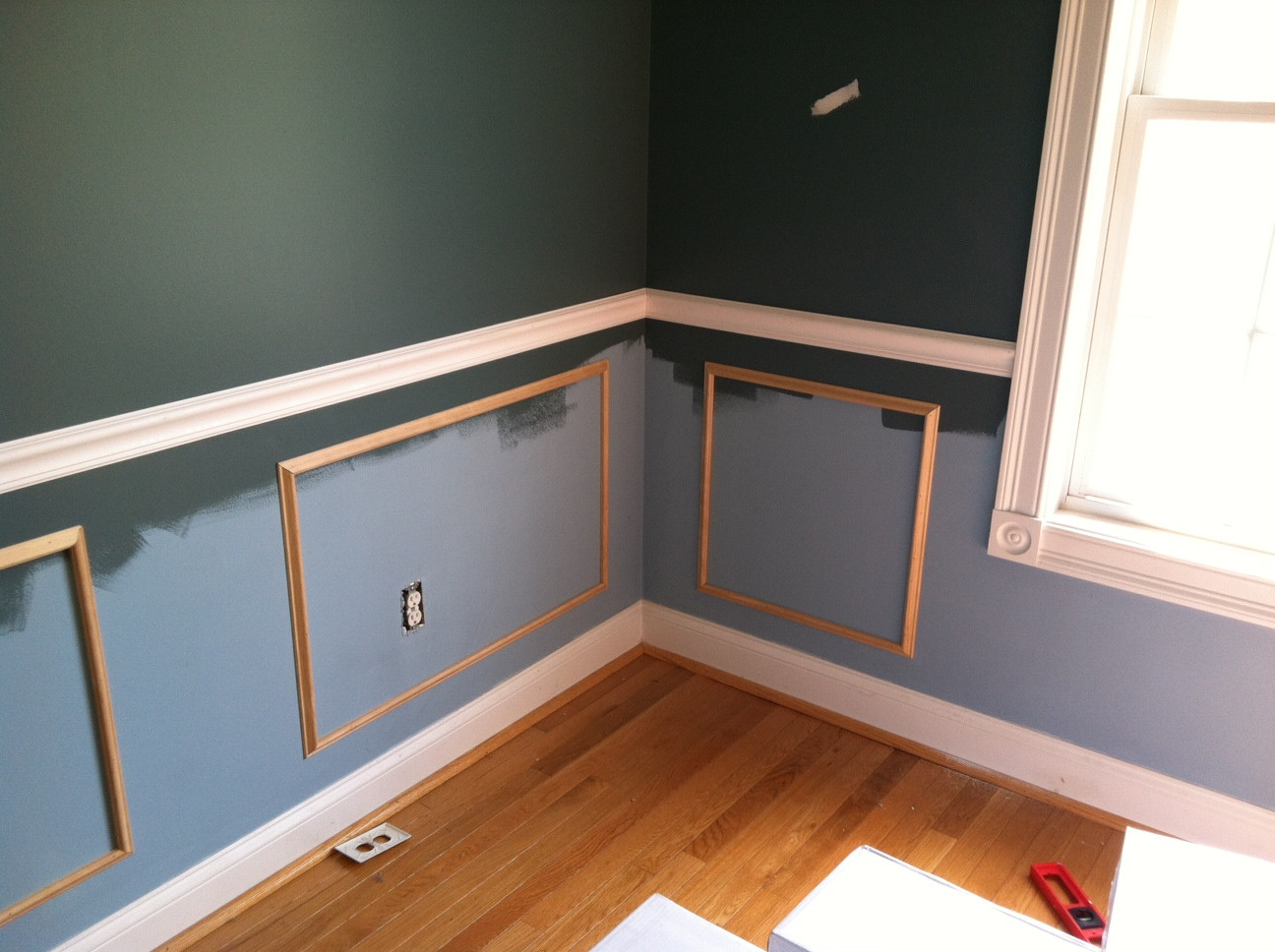 Best ideas about DIY Chair Rail
. Save or Pin The Room Stylist DIY Project Wainscoting & Chair rail Now.