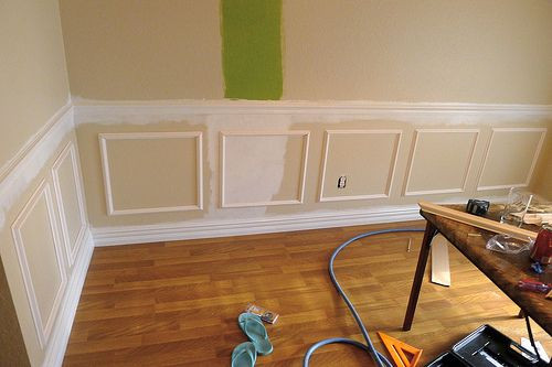 Best ideas about DIY Chair Rail
. Save or Pin DIY chair rail and picture frame molding Now.