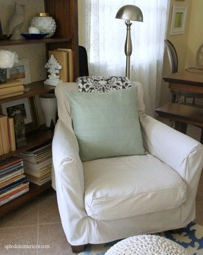 Best ideas about DIY Chair Slipcover
. Save or Pin DIY Chair Slipcovers & Other DIY Slipcover Patterns Now.