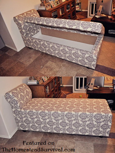 Best ideas about DIY Chaise Lounge
. Save or Pin How To Build a Chaise Lounger with Hidden Storage from Now.
