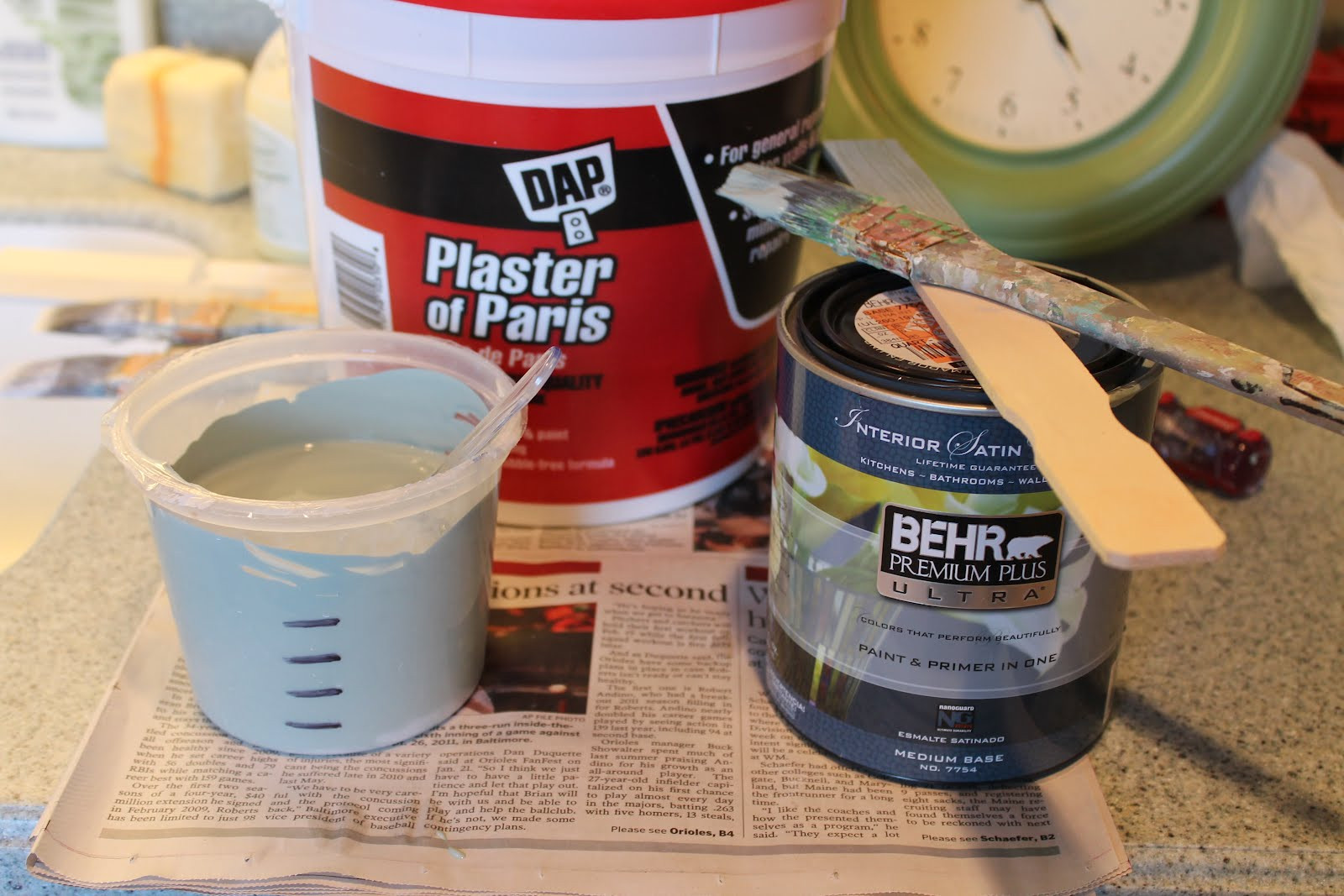 Best ideas about DIY Chalk Paint Plaster Of Paris
. Save or Pin Elizabeth & Co How I Make Chalk Paint Now.