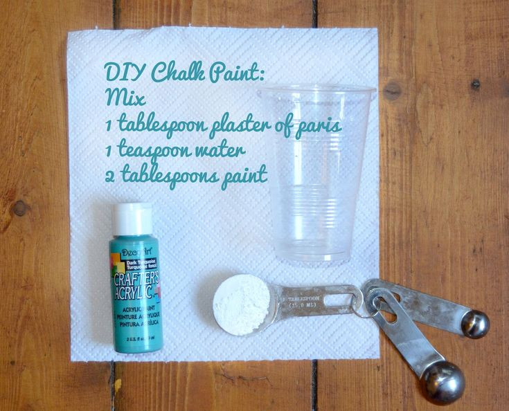 Best ideas about DIY Chalk Paint Plaster Of Paris
. Save or Pin DIY Chalk paint with plaster of paris can be made in ANY Now.