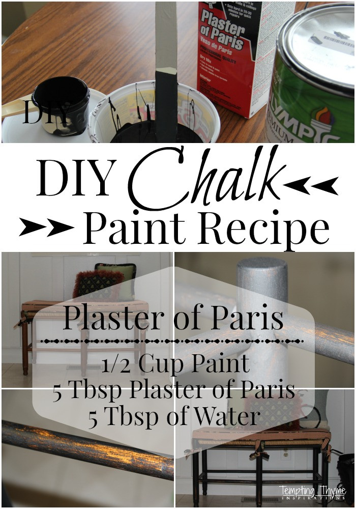 Best ideas about DIY Chalk Paint Plaster Of Paris
. Save or Pin Homemade Chalk Paint Recipe Now.