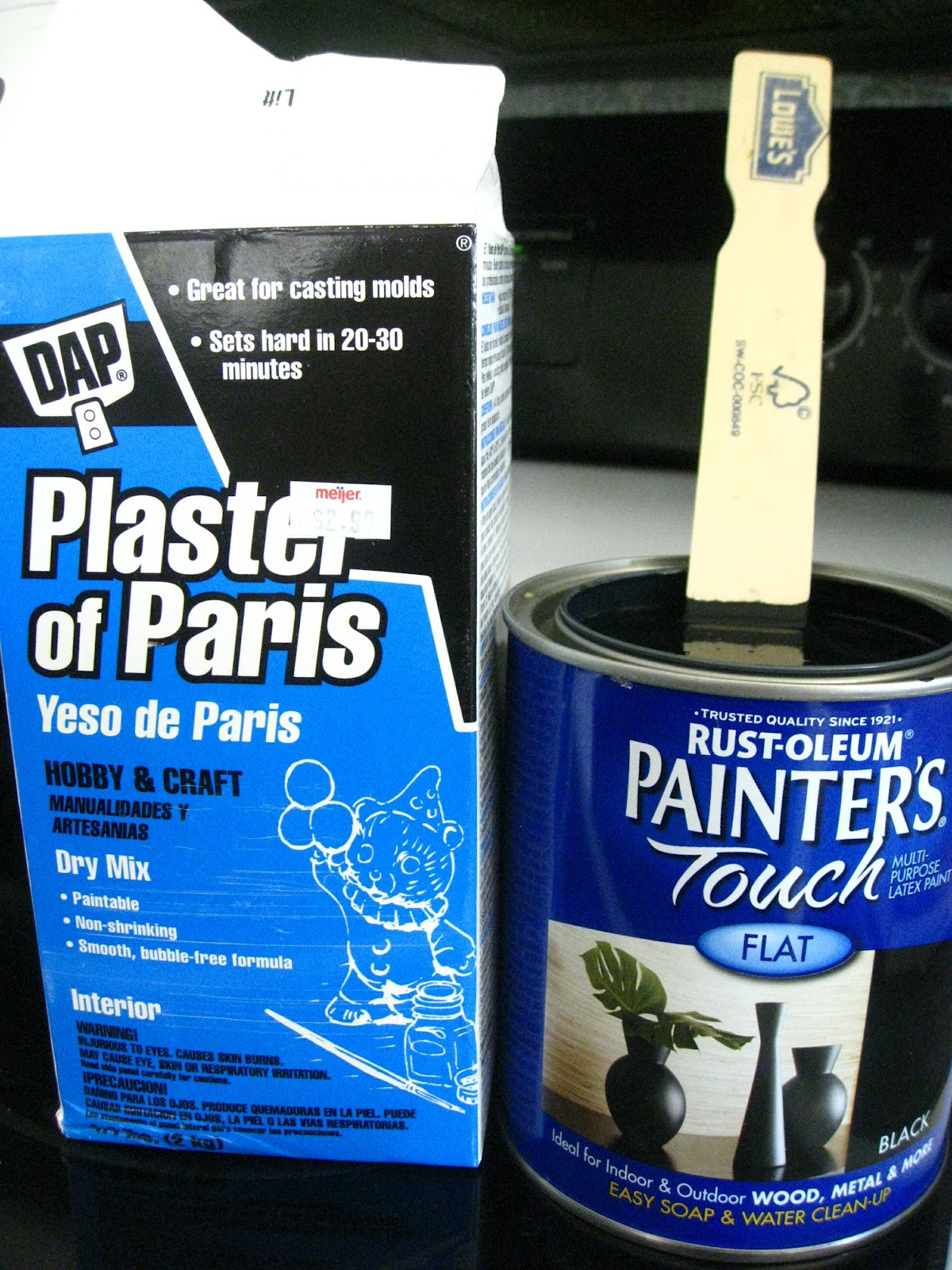 Best ideas about DIY Chalk Paint Plaster Of Paris
. Save or Pin Kammy s Korner A little garage sale find a little DIY Now.