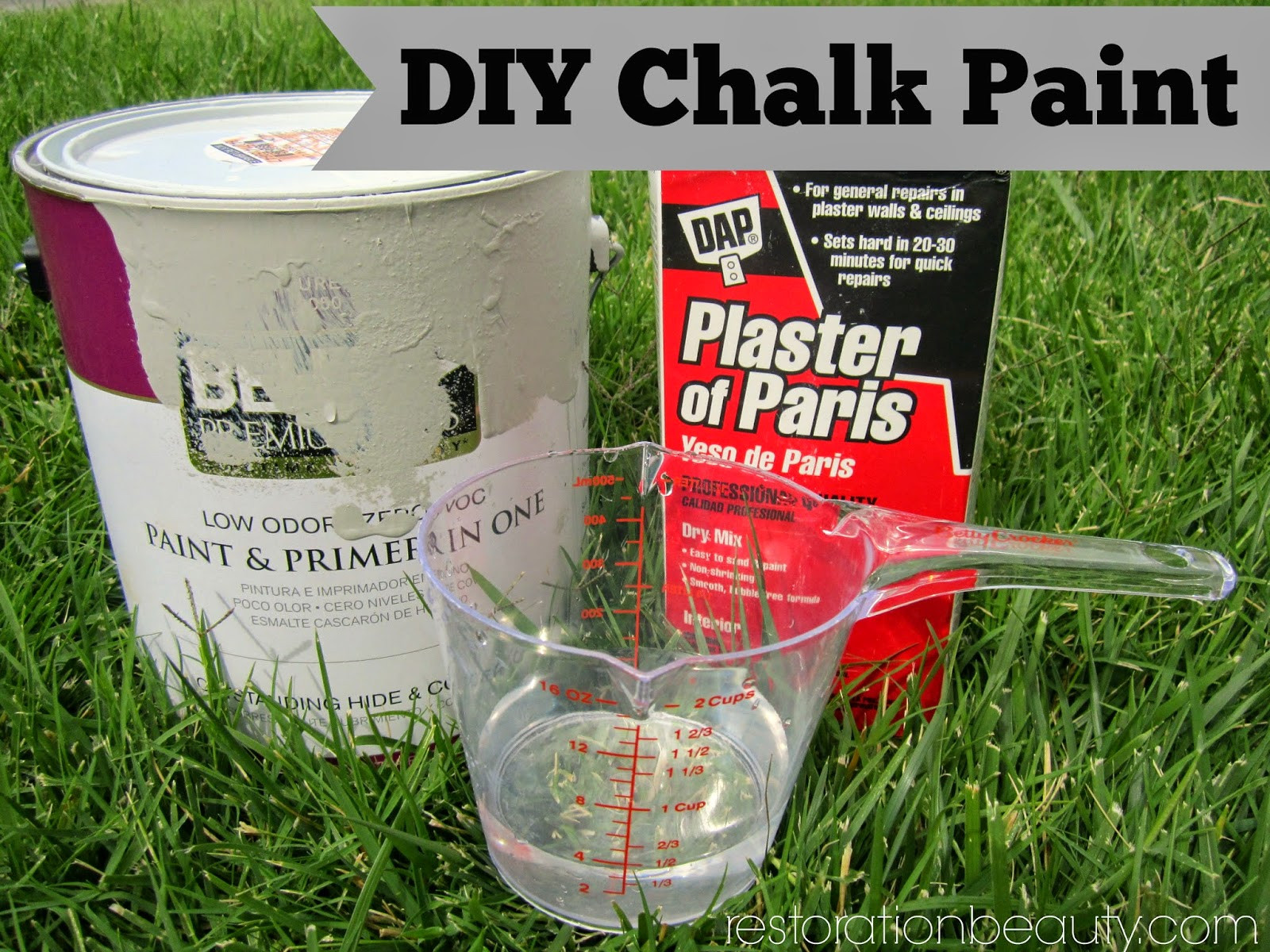 Best ideas about DIY Chalk Paint Plaster Of Paris
. Save or Pin Restoration Beauty End Table Makeover Using DIY Chalk Paint Now.