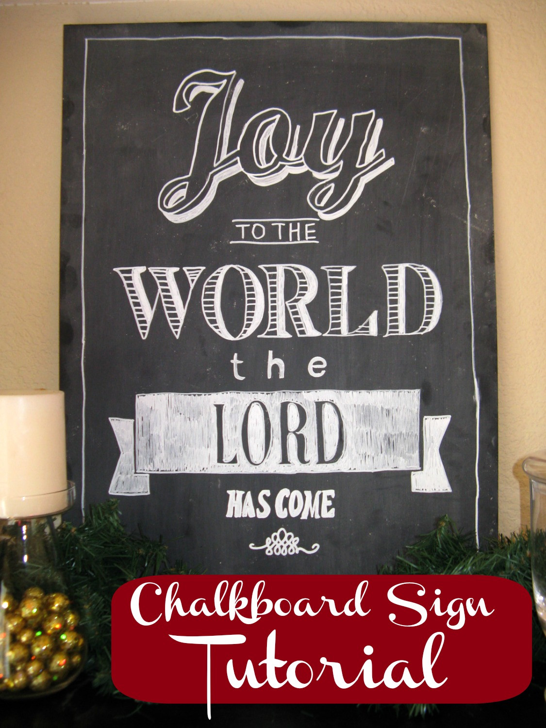 Best ideas about DIY Chalkboard Sign
. Save or Pin DIY Chalkboard Signs Tutorial Inspiration For Moms Now.