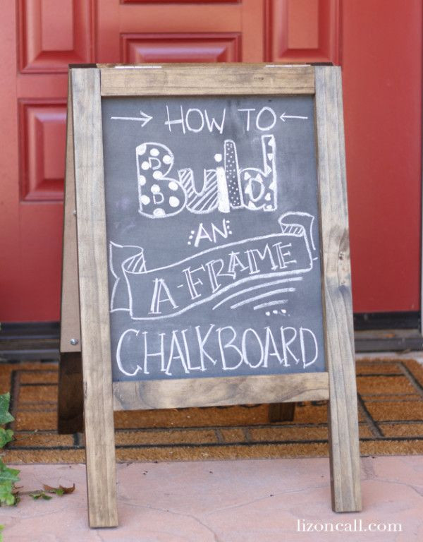 Best ideas about DIY Chalkboard Sign
. Save or Pin Best 25 Sandwich boards ideas on Pinterest Now.