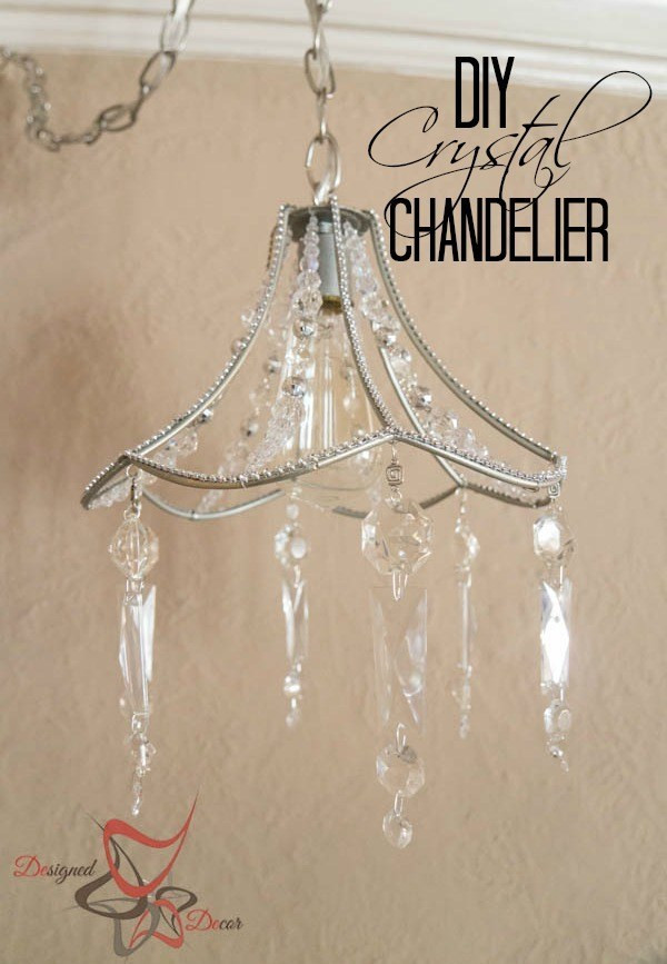 Best ideas about DIY Chandelier Kit
. Save or Pin DIY Crystal Chandelier Designed Decor Now.