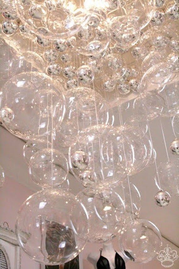 Best ideas about DIY Chandelier Kit
. Save or Pin Items similar to DIY Glass Bubble Chandelier kit for Now.