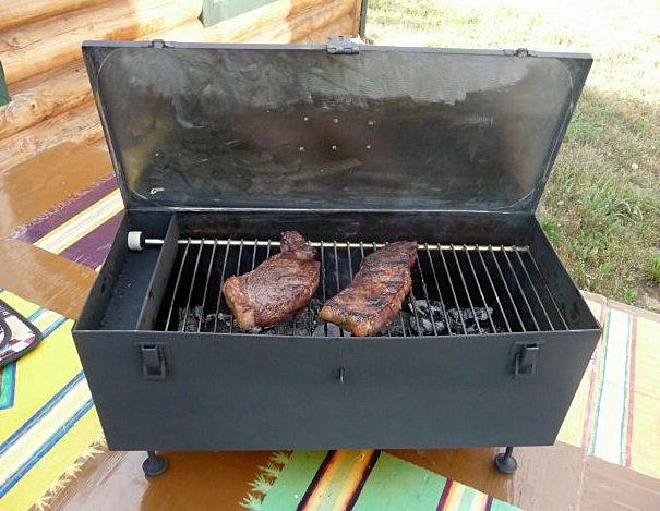 Best ideas about DIY Charcoal Grill
. Save or Pin DIY Portable Toolbox Grill Improved Now.