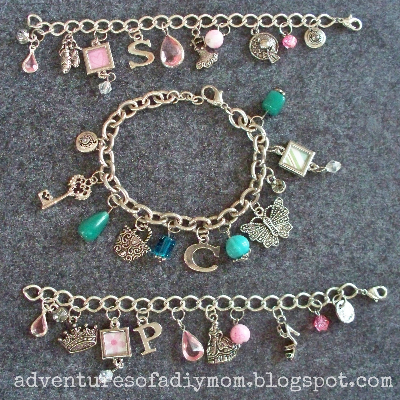 Best ideas about DIY Charm Bracelet
. Save or Pin How to Make Charm Bracelets Adventures of a DIY Mom Now.